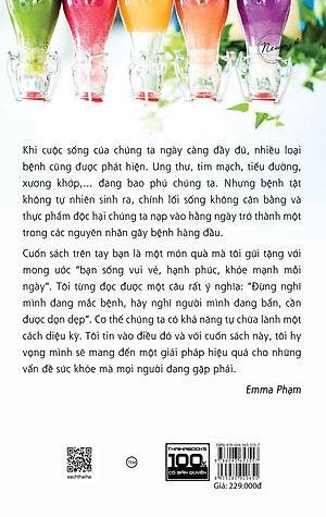 Sách Nước Ép Trị Liệu Và Chế Độ Ăn Theo Phương Pháp Cơ Thể Tự Chữa Lành