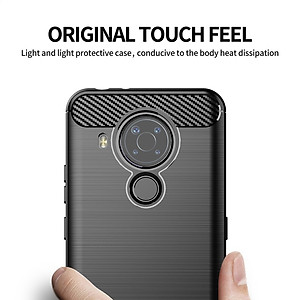 Ốp lưng chống sốc cho Nokia 5.4 hiệu Likgus (chuẩn quân đội, chống va đập, chống vân tay) - Hàng nhập khẩu