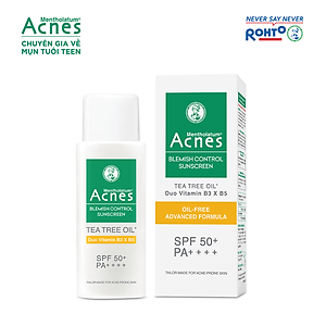 Kem chống nắng cho da dầu mụn Acnes Blemish Control Sunscreen 50g
