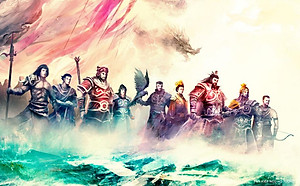 Sách - Việt Sử Kiêu Hùng - Quyển 2 - Bìa Cứng - Tặng Kèm Bộ 4 Tranh Vĩ Nhân Việt Nam