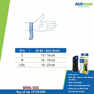 Nẹp cổ tay 75729-SPO Actimove Wrist Stabilizer