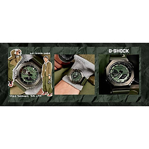 Đồng hồ nam dây nhựa Casio G-Shock chính hãng GM-2100-1ADR