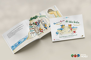 Truyện Ehon bé 3-4-5 tuổi - Gư-ri và Gư-ra đi tắm biển