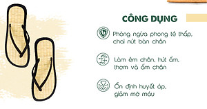 Dép chiếu xỏ ngón Hương Quế DKS-10 làm từ lụa tơ tằm - vải cotton - lớp đế cao su xốp cho đôi chân thơm, mát và khô thoáng