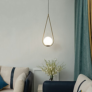 Đèn thả SAPAS hình giọt nước độc đáo trang trí nội thất sang trọng - kèm bóng LED chuyên dụng - (82).