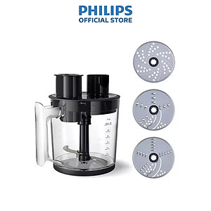 Máy Xay Cầm Tay Philips HR2685/00 0.5L (1200W) cao cấp, đa dạng phụ kiện - Hàng Chính Hãng