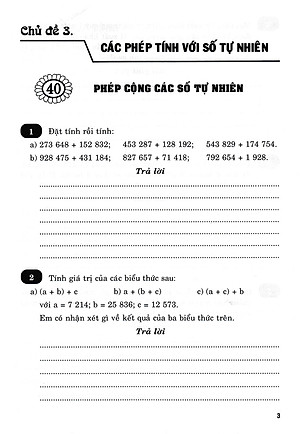 Vở Bài Tập Nâng Cao Toán 4 Tập 2 (Bám Sát SGK Chân Trời Sáng Tạo) _HA