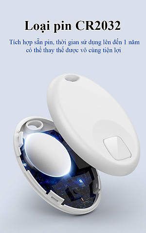 Thiết bị định vị toàn cầu GPS S2 Tag giúp định vị theo dõi vị trí chìa khóa, vật dụng, xe cộ, thú cưng mọt cách chính xác, có âm thanh cảnh báo - Hàng chính hãng/Hàng nhập khẩu