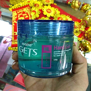 Gel đặc cứng Mugens Super Hair Gel Hàn Quốc 330ml + Móc khóa