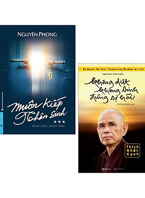 	Combo Many Lives Many Times - Muôn Kiếp Nhân Sinh - Tập 3 + Không Diệt Không Sinh Đừng Sợ Hãi (Bộ 2 Cuốn) _FN