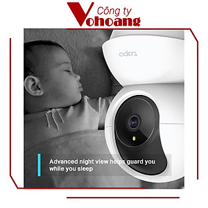 Camera Wi-Fi TP-Link Tapo C200 1080P (2MP) An Ninh Gia Đình Có Thể Điều Chỉnh Hướng - Hàng Chính Hãng