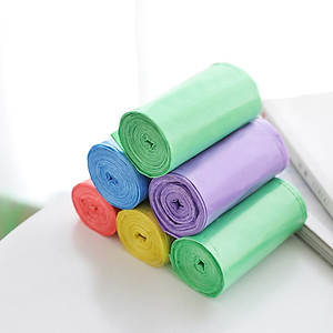 Bộ 5 Cuộn 100 Túi Đựng Rác Sinh Học Tự Phân Huỷ Siêu Dai Co Giãn Tốt Bảo Vệ Môi Trường - 45x50cm Tiện Lợi- Hàng Chính Hãng MINIIN