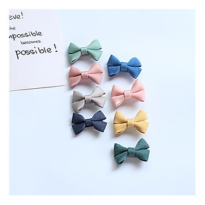 Dây buộc tóc cho bé gái [Set 8 dây] NASI thắt nơ dễ thương phong cách hàn quốc thun cột tóc nữ co giãn tốt phụ kiện tóc