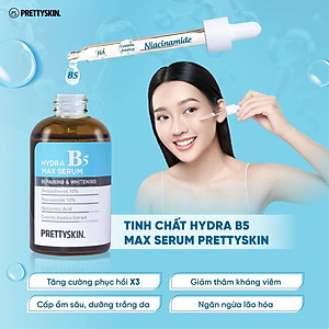 Serum Phục Hồi, Dưỡng Trắng Da Prettyskin Hydra B5 Max Serum 50ml