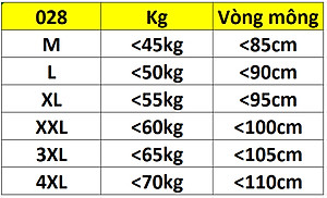 COMBO 10 QUẦN BÔNG ÉP CAO CẤP 028