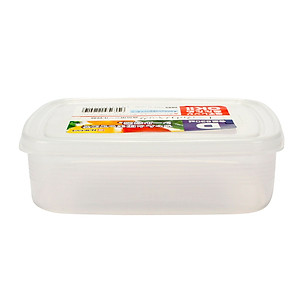 Hộp nhựa cao cấp bảo quản thực phẩm hình chữ nhật 830ml - Hàng nội địa Nhật