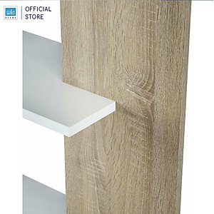 Kệ Sách Gỗ Đa Năng Nhiều Tầng, Dùng Làm Vách Ngăn Phòng SIB Decor KS268
