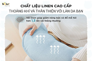 Máy Massage Cổ Vai Gáy, Máy Đấm Lưng Bear AMQ-A01X1 Gồm 4 Kỹ Thuật Đấm Lưng Gồm 16 Cường Độ Massage Như Người Thật - Hàng Chính Hãng