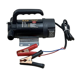 Máy bơm nước dầu diesel 12V 24V, bơm tự mồi lưỡng dụng - Hàng nhập khẩu