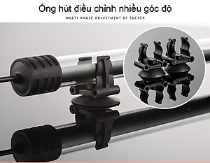 Đèn hồ cá thủy sinh 30cm 40cm 50cm T4 cao cấp, cho bể cá cảnh, chống nước, ánh sáng trắng cao cấp