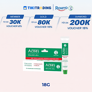 Gel chấm mụn đầu trắng và đầu đen Acnes Sealing Jell 18g