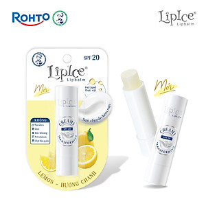 Son dưỡng môi không màu chuyển kem mịn LipIce Creamy
