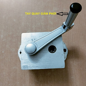 Tay quay giàn phơi thông minh (999A - 999B - sankaku)