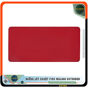 Miếng Lót Chuột FIRO MXL800 EXTENDED - Tấm Lót Chuột Cỡ Lớn 2 Mặt 80cmx40cm - Chất Liệu Da PU Cao Cấp - Tấm Lót Chuột Và Bàn Phím Chơi Game - Tấm Trải Bàn Làm Việc - Hàng Chính Hãng FIRO