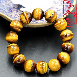 Vòng Tay Đá Mắt Hổ Vàng Cao Cấp Hạng A - Kinphongthuy