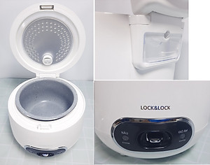 Nồi Cơm Điện Mini Lock&Lock EJR426 Dung Tích 0.8 lít (Hàng chính hãng)