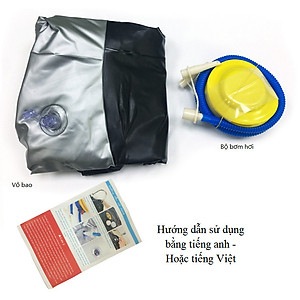 Vỏ Trụ Đấm Bốc Tự Cân Bằng Cao Cấp – Kèm Bộ Bơm Hơi – Chính Hãng miDoctor – Trụ Đấm Bốc Tự Cân Bằng - mi01