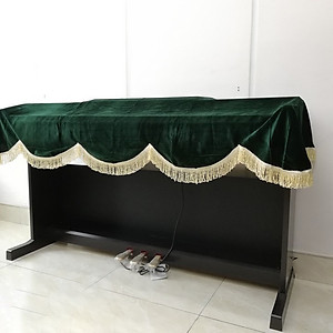 Khăn nhung phủ đàn piano điện cao cấp chống bụi chống xước sang trọng dành cho đàn piano điện