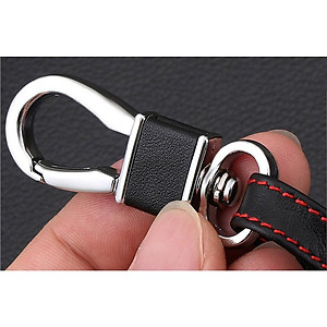 Bao Da Chìa Khóa Dành Cho Xe Toyota Innova, Fortuner, Altis, Hilux 3 Nút Chìa Gập (Da Thật) Logo 3D