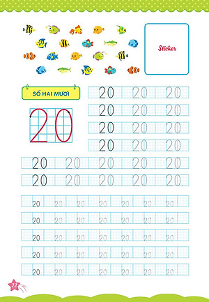 Sách Cùng Khủng Long Học Nét Cơ Bản Quyển 2 (Chữ Số Đầu Tiên) Bé Gái