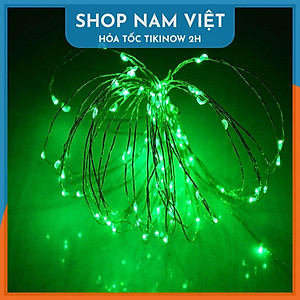 Đèn Led Đom Đóm Dây Đồng Uốn Dẻo Trang Trí Noel, Giáng Sinh, Năm Mới