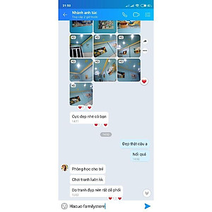 Bộ ba tranh tráng gương hươu vàng cao cấp