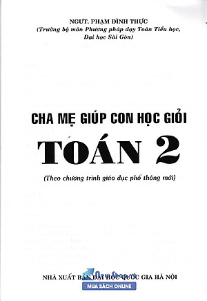 Sách Cha Mẹ Giúp Con Học Giỏi Toán 2 (Tái Bản)