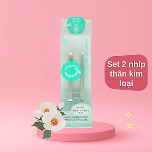 Nhíp Nhổ Lông Mày Bằng Thép Không Gỉ Kai Tweezer 4959-HK0421