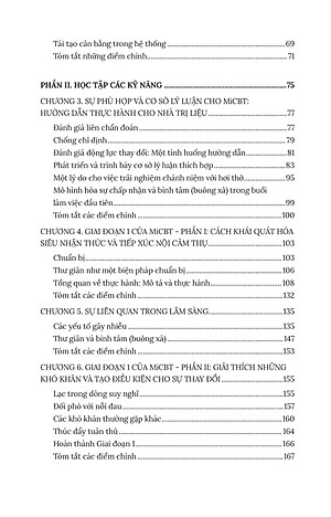 Sách - Trị Liệu Nhận Thức Hành Vi Tích Hợp Chánh Niệm - Nguyên Tắc Và Thực Hành