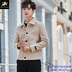 Áo dạ nam ngắn trẻ trung phong cách NAD61