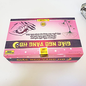 Giấc Ngủ Vàng HD giúp an thần, ngủ ngon, tăng tuần hoàn máu não - Hộp 30 viên