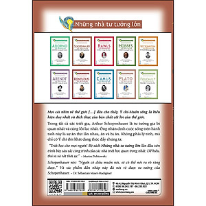 Sách Những Nhà Tư Tưởng Lớn - Schopenhauer Trong 60 Phút