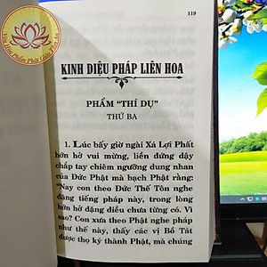 Sách - Kinh Diệu Pháp Liên Hoa bìa cứng
