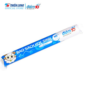 Bộ 10 bìa bao sách Thiên Long Điểm 10 TP-BC01