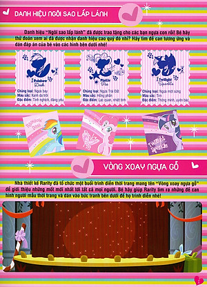 Sách My Little Pony - Bộ Sưu Tập Đề Can Lấp Lánh 1