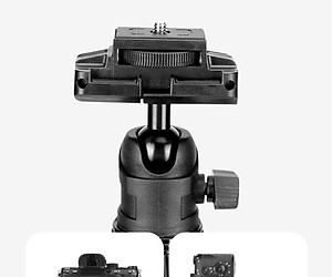 Tripod Yunteng VCT-180 - Chân Đế Máy Ảnh, Điện Thoại Cao Cấp, Gọn Nhẹ, Kèm Remote Điều Khiển Từ Xa - Hàng chính hãng