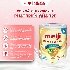Combo 2 Hộp Sản Phẩm Dinh Dưỡng Công Thức Meiji Infant Formula - Nhập khẩu chính hãng (800g)
