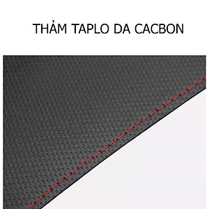 HONDA CRV 2018-2021: Thảm taplo da vân cacbon hàng cao cấp