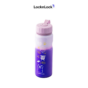 Bình nước bằng thép không gỉ LocknLock School Fit Switch Color - LHC7005MIT /  LHC7005VOL