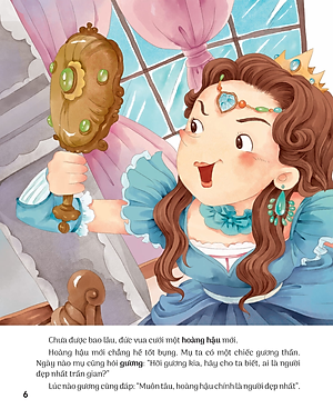 Truyện Cổ Tích Nổi Tiếng Song Ngữ Việt - Anh: Nàng Bạch Tuyết - Snow White